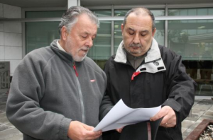 Els regidors socialistes Enric Grangel i Jordi Solé