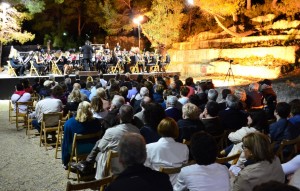 Imatge d’un dels concerts celebrats a la Pedrera de l’Elies