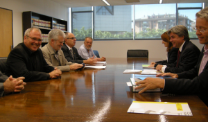 Reunió amb els cinc alcaldes d'Altafulla, Torredembarra, Roda de Berà, Creixell i el Vendrell